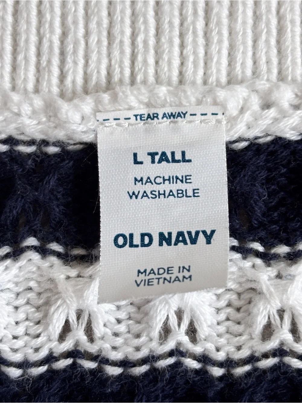 Old Navy Navy White Striped Short sleeves top - shorts matching Set ladies Ltall
